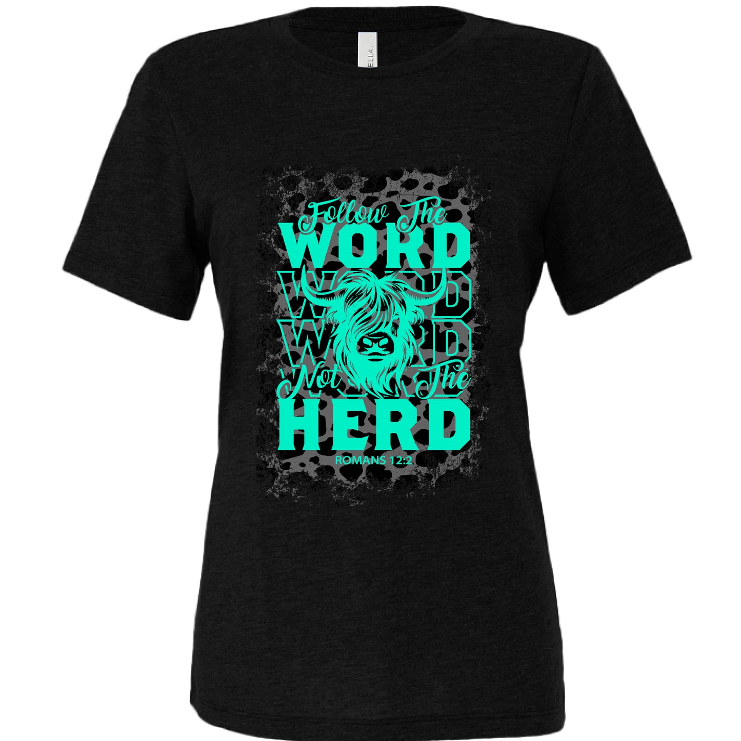 SOLID BLK TRIBLEND - FRONT