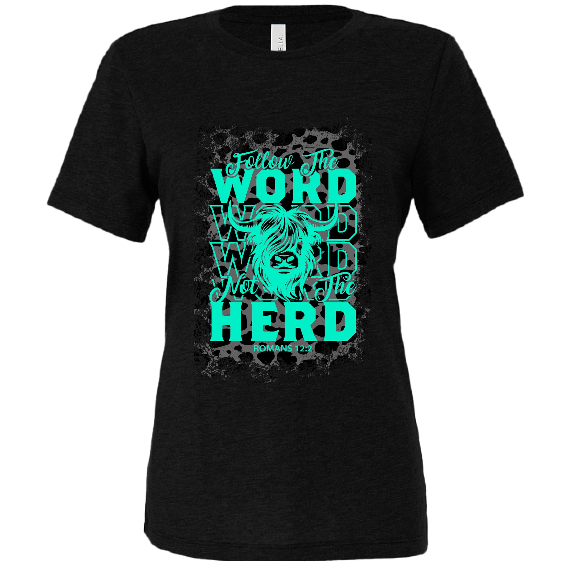 SOLID BLK TRIBLEND - FRONT