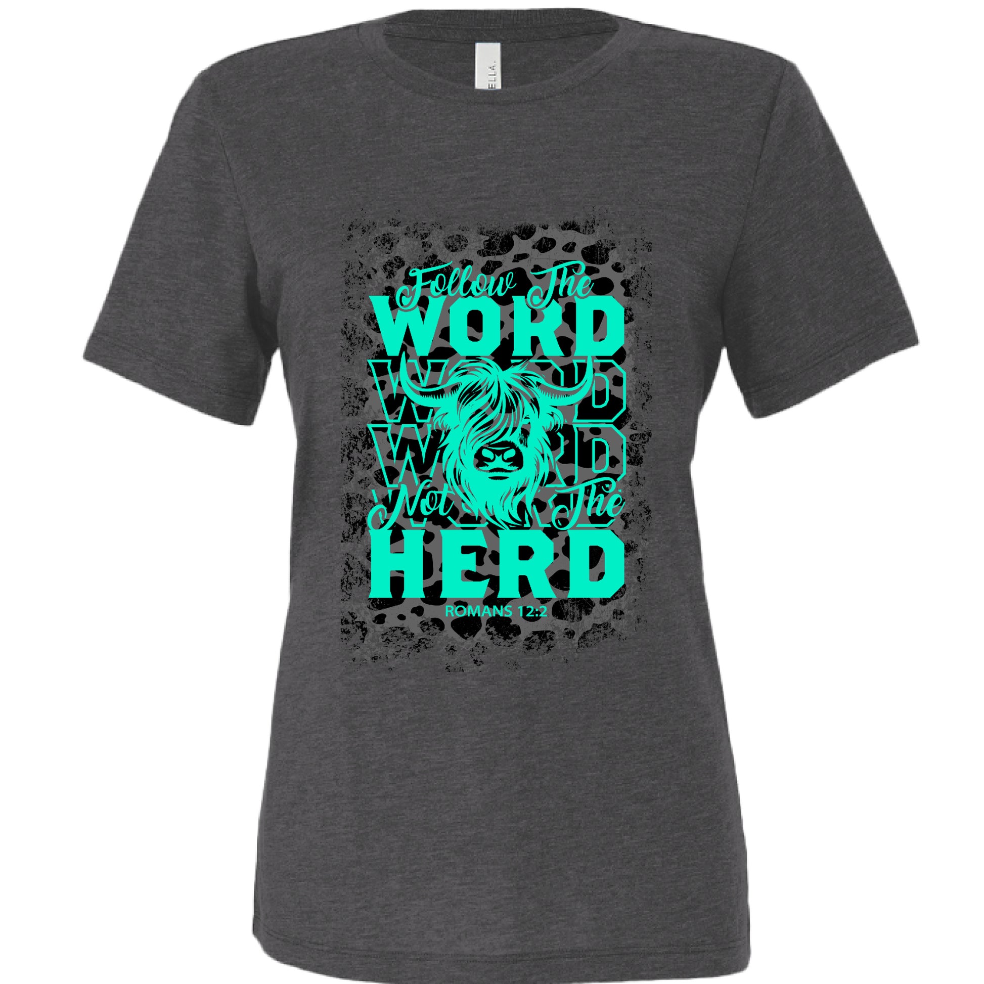 Solid Dark Grey Triblend - FRONT