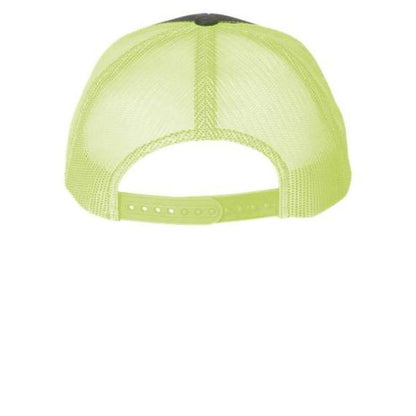 Charcoal/ Neon Green - BACK