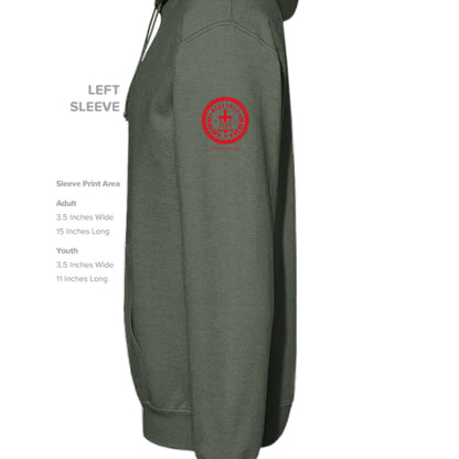MILITARY GREEN - SLEEVE_LEFT