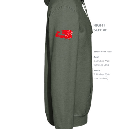 MILITARY GREEN - SLEEVE_RIGHT